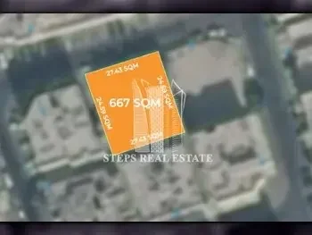 Lands For Sale in Doha  - Madinat Khalifa South  -Area Size 667 Square Meter