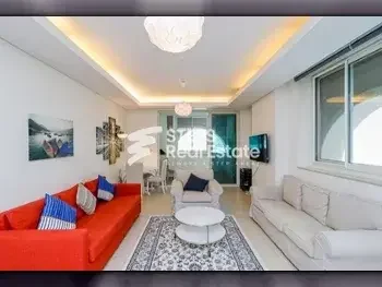 1 Bedrooms  Apartment  For Rent  in Doha -  The Pearl  Fully Furnished