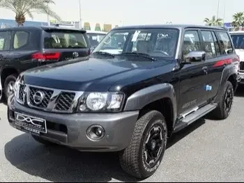 Nissan  Patrol  Super Safari  2022  Automatic  0 Km  6 Cylinder  Four Wheel Drive (4WD)  SUV  Black  With Warranty