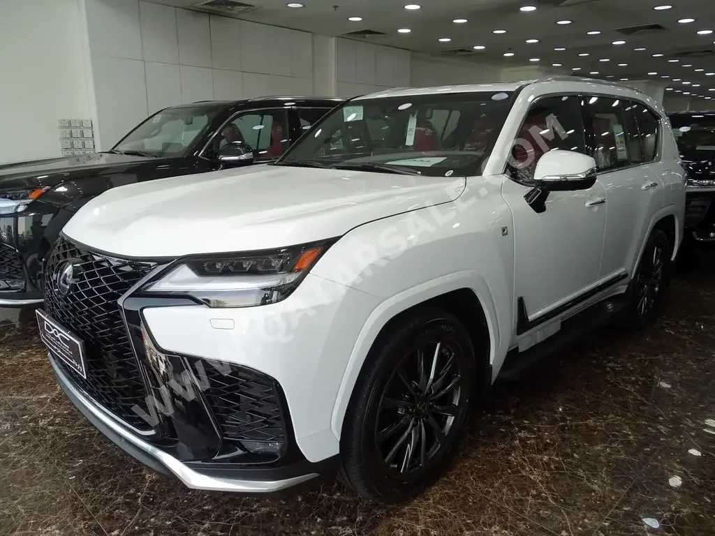 Lexus  LX  600 F Sport  2023  Automatic  0 Km  6 Cylinder  Four Wheel Drive (4WD)  SUV  White  With Warranty