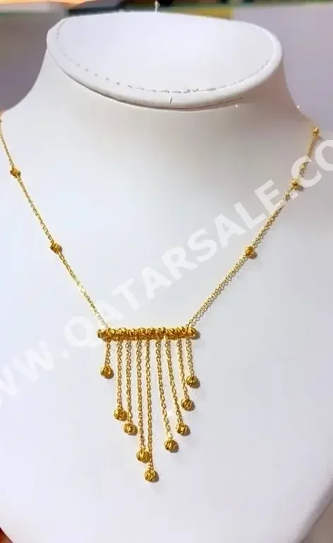 Gold Necklace  Turkey  Woman  By Item ( Designers )  Yellow Gold  21k