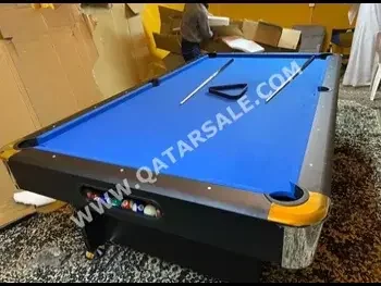 Blue  Billiard Table