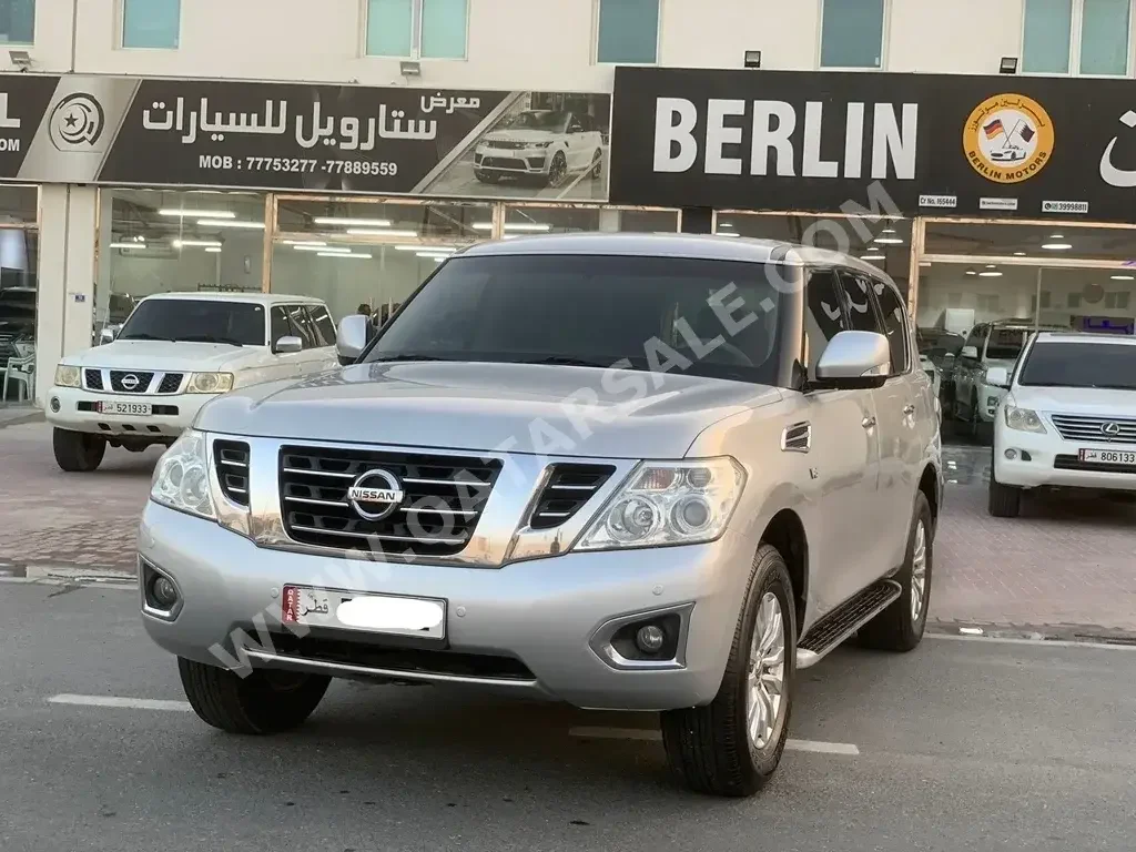 Nissan  Patrol  SE  2016  Automatic  285,000 Km  8 Cylinder  Four Wheel Drive (4WD)  SUV  Silver  With Warranty