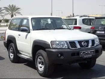 Nissan  Patrol  GL-V  2022  Manual  0 Km  6 Cylinder  Four Wheel Drive (4WD)  SUV  White  With Warranty