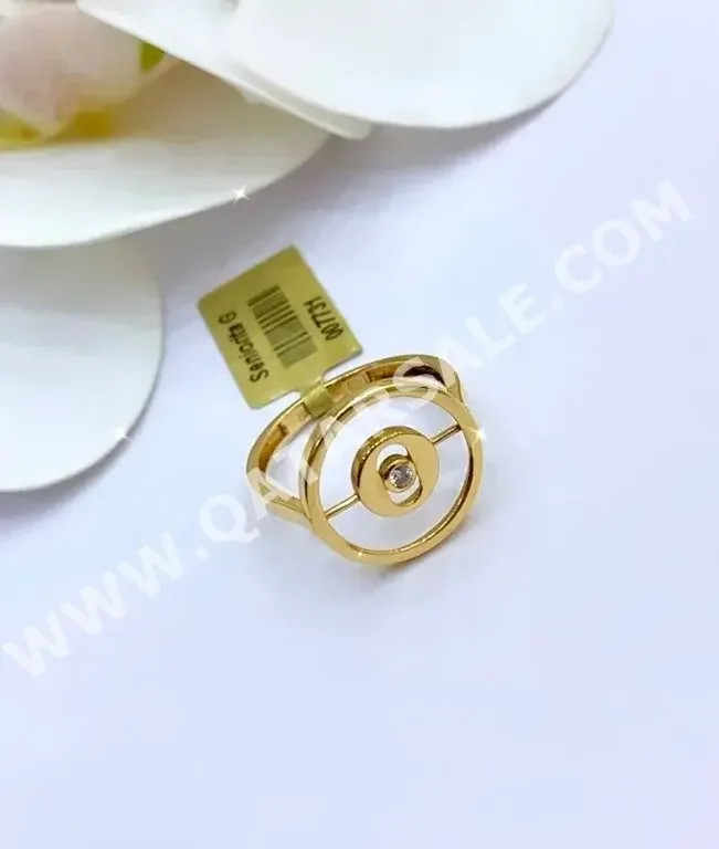Gold Ring  Italy  Woman  By Item ( Designers )  Yellow Gold  18k