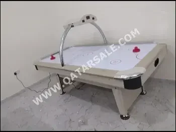 White  Hockey Table