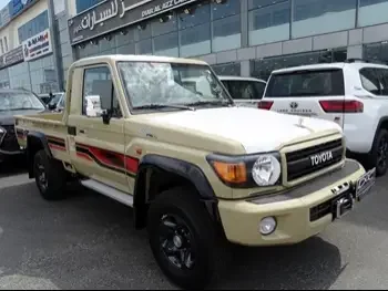 Toyota  Land Cruiser  LX  2023  Manual  5,000 Km  6 Cylinder  Four Wheel Drive (4WD)  Pick Up  Beige  With Warranty