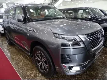 Nissan  Patrol  Titanium  2023  Automatic  0 Km  8 Cylinder  Four Wheel Drive (4WD)  SUV  Gray  With Warranty