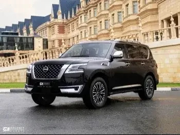 Nissan  Patrol Platinum  SUV 4x4  Black  2022