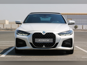 BMW  420 I  4 Cylinder  Convertible  White  2022