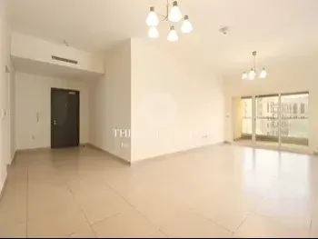 2 Bedrooms  Apartment  For Rent  in Lusail -  Fox Hills  Semi Furnished