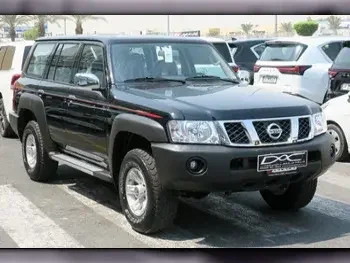 Nissan  Patrol  GL-V  2023  Automatic  0 Km  6 Cylinder  Four Wheel Drive (4WD)  SUV  Black  With Warranty