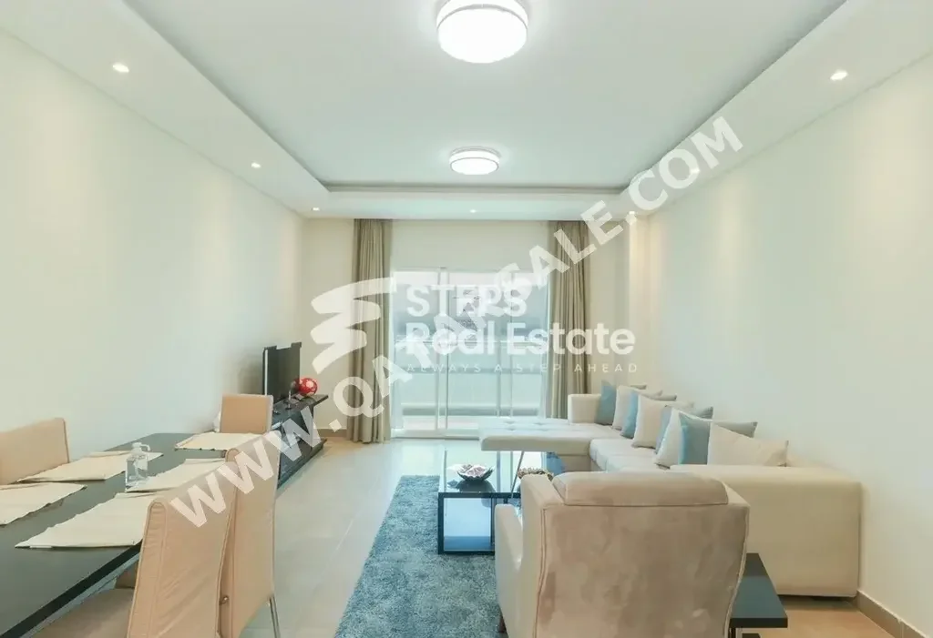 2 Bedrooms  Apartment  For Rent  in Lusail -  Al Erkyah  Fully Furnished