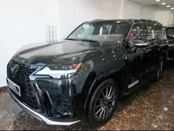 Lexus  LX  600 F Sport  2023  Automatic  0 Km  6 Cylinder  Four Wheel Drive (4WD)  SUV  Black  With Warranty