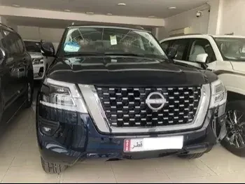 Nissan  Patrol  Titanium  2022  Automatic  0 Km  6 Cylinder  Four Wheel Drive (4WD)  SUV  Dark Blue  With Warranty