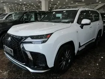 Lexus  LX  600 F Sport  2023  Automatic  0 Km  6 Cylinder  Four Wheel Drive (4WD)  SUV  White  With Warranty