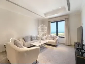 1 Bedrooms  Apartment  For Rent  in Doha -  The Pearl  Fully Furnished