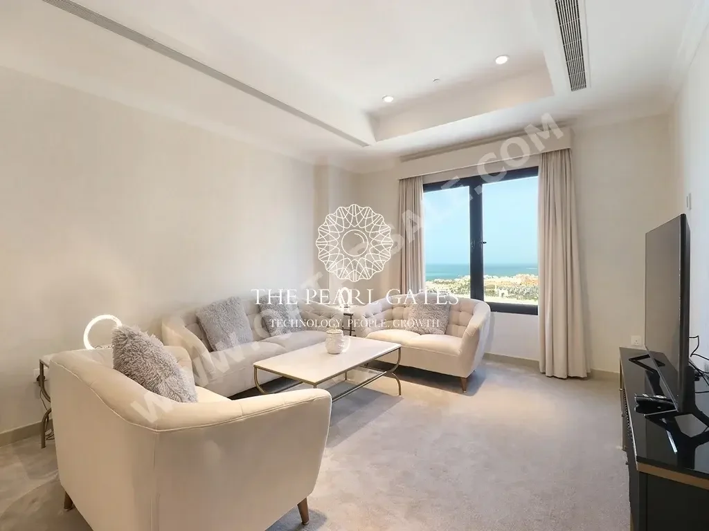 1 Bedrooms  Apartment  For Rent  in Doha -  The Pearl  Fully Furnished