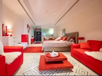 1 Bedrooms  Apartment  For Rent  in Doha -  The Pearl  Fully Furnished