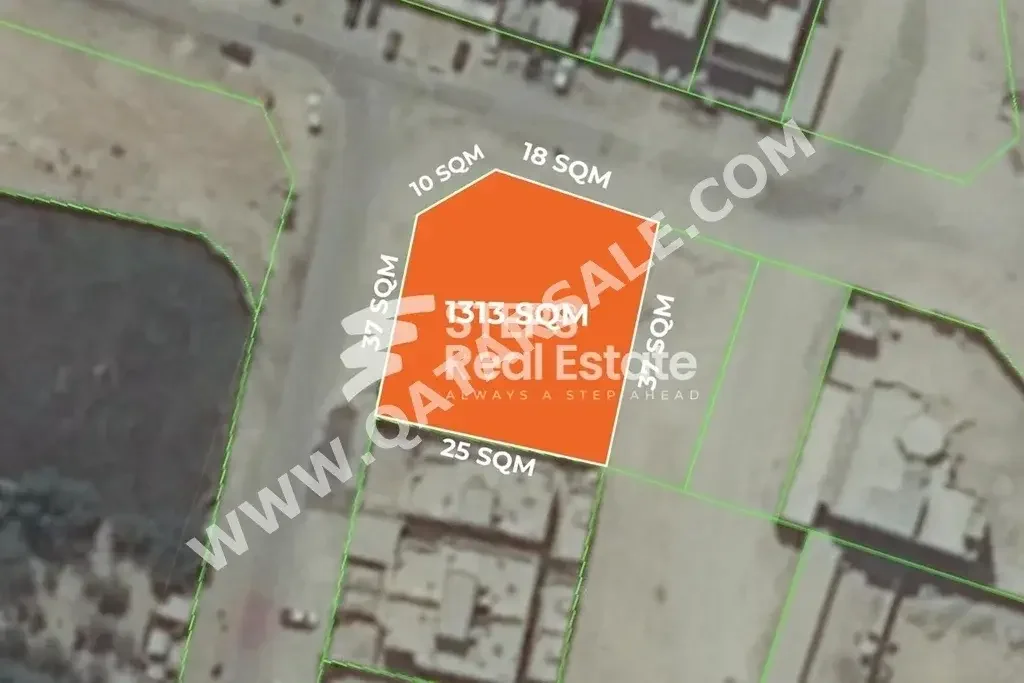 Lands For Sale in Al Daayen  - Sumaysimah  -Area Size 1,313 Square Meter