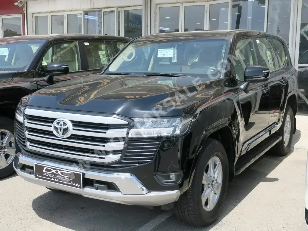 Toyota  Land Cruiser  GXR Twin Turbo  2023  Automatic  13,000 Km  6 Cylinder  Four Wheel Drive (4WD)  SUV  Black  With Warranty