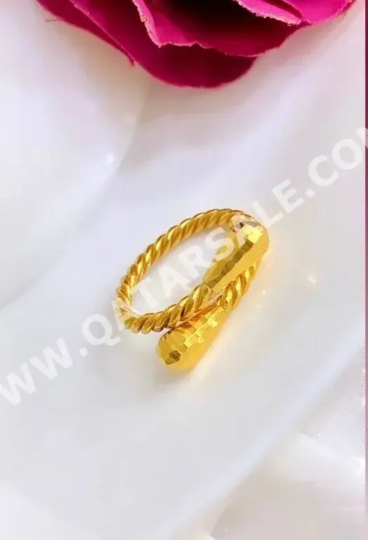 Gold Ring  Turkey  Woman  By Item ( Designers )  Yellow Gold  21k