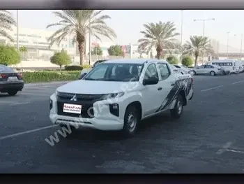 Mitsubishi  L 200  2023  Manual  0 Km  4 Cylinder  Rear Wheel Drive (RWD)  Pick Up  White  With Warranty