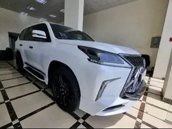 Lexus  LX  570 S Black Edition  2020  Automatic  78,500 Km  8 Cylinder  Four Wheel Drive (4WD)  SUV  White  With Warranty