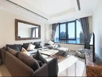 1 Bedrooms  Apartment  For Rent  in Doha -  The Pearl  Fully Furnished