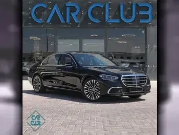 Mercedes-Benz  S-Class  450  2022  Automatic  3,000 Km  6 Cylinder  Rear Wheel Drive (RWD)  Sedan  Black  With Warranty