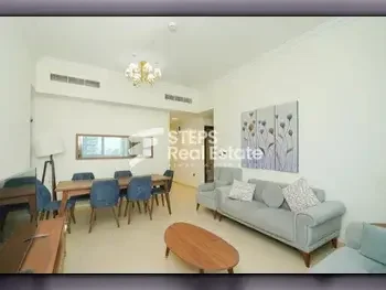 2 Bedrooms  Apartment  For Rent  in Lusail -  Marina District  Fully Furnished