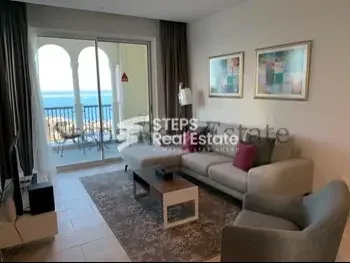 1 Bedrooms  Apartment  For Rent  in Doha -  The Pearl  Fully Furnished