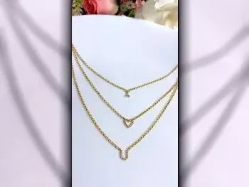 Gold Necklace  Italy  Woman  By Item ( Designers )  Yellow Gold  18k