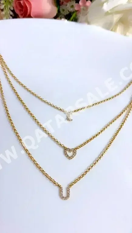 Gold Necklace  Italy  Woman  By Item ( Designers )  Yellow Gold  18k