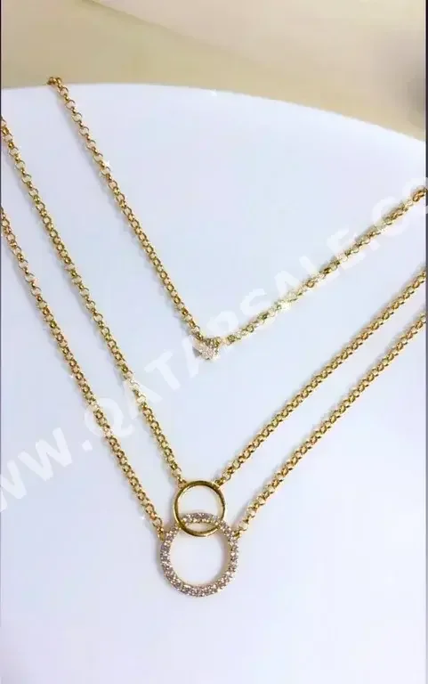 Gold Necklace  Italy  Woman  By Item ( Designers )  Yellow Gold  18k