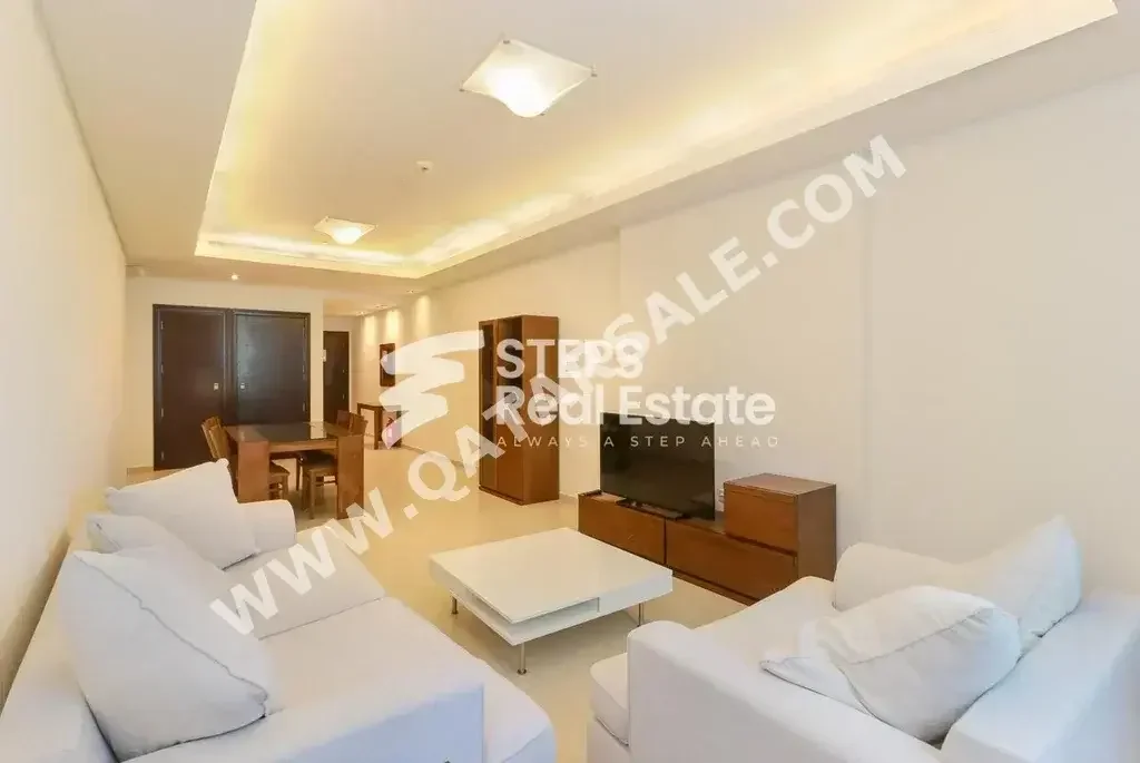 1 Bedrooms  Apartment  For Rent  in Doha -  The Pearl  Fully Furnished