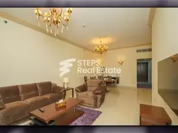 3 Bedrooms  Apartment  For Rent  in Doha -  Al Sadd  Fully Furnished