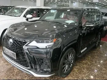 Lexus  LX  600 F Sport  2023  Automatic  0 Km  6 Cylinder  Four Wheel Drive (4WD)  SUV  Black  With Warranty