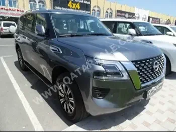 Nissan  Patrol  SE  2023  Automatic  0 Km  6 Cylinder  Four Wheel Drive (4WD)  SUV  Gray  With Warranty