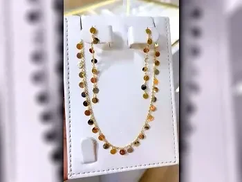 Gold Half Set  Italy  Woman  By Item ( Designers )  mixed colour  18k