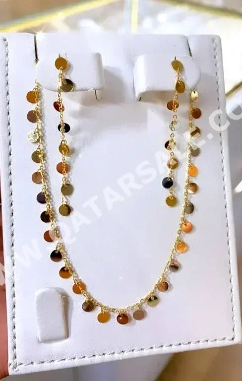 Gold Half Set  Italy  Woman  By Item ( Designers )  mixed colour  18k