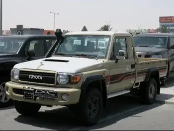 Toyota  Land Cruiser  LX  2023  Manual  0 Km  8 Cylinder  Four Wheel Drive (4WD)  Pick Up  Beige  With Warranty