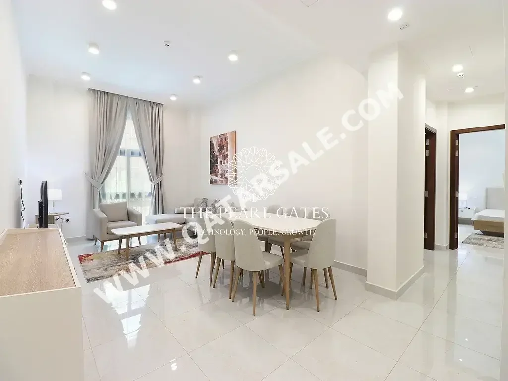 2 Bedrooms  Apartment  For Rent  in Lusail -  Fox Hills  Fully Furnished