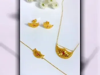 Gold Set  Turkey  Woman  By Item ( Designers )  Yellow Gold  21k