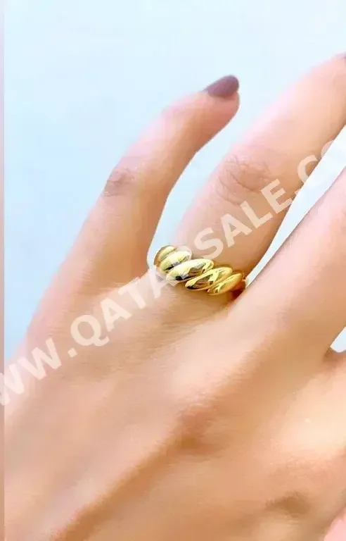 Gold Ring  Italy  Woman  By Item ( Designers )  Yellow Gold  18k