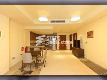 1 Bedrooms  Apartment  For Rent  in Lusail -  Marina District  Fully Furnished