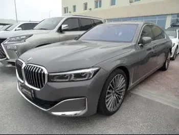 BMW  7-Series  730 Li  2021  Automatic  37,000 Km  6 Cylinder  Rear Wheel Drive (RWD)  Sedan  Gray  With Warranty