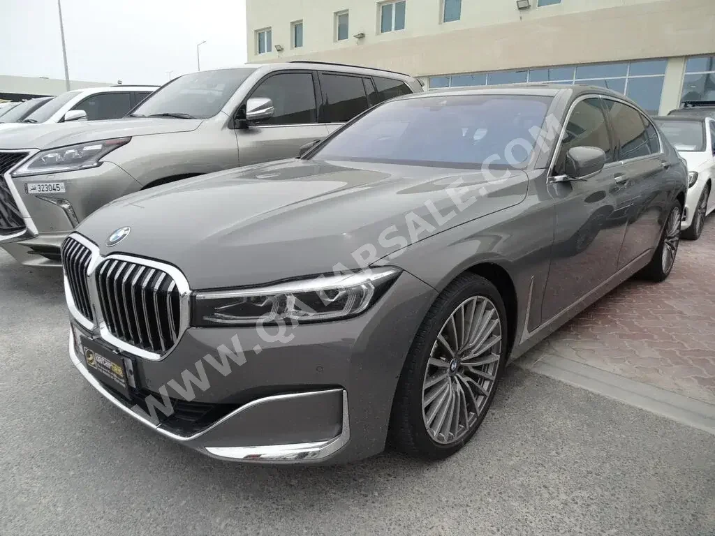 BMW  7-Series  730 Li  2021  Automatic  37,000 Km  6 Cylinder  Rear Wheel Drive (RWD)  Sedan  Gray  With Warranty