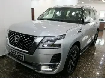 Nissan  Patrol  Titanium  2023  Automatic  0 Km  8 Cylinder  Four Wheel Drive (4WD)  SUV  Silver  With Warranty