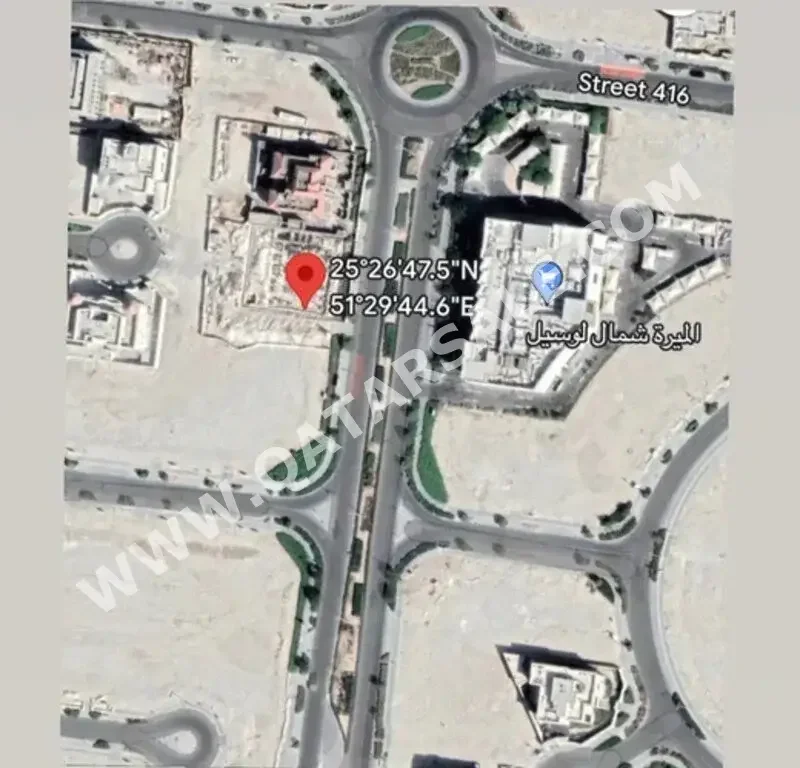 Lands For Sale in Doha  - Wadi Al Sail  -Area Size 1,070 Square Meter